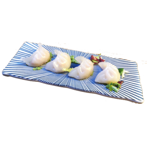 13B. GYOZA DEL CRISTAL (4 unds.)