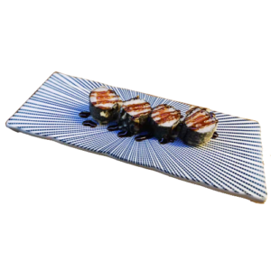 36. MAKI DE SALMÓN REBOZADO (8 Piezas)