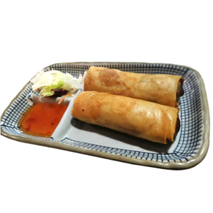 6. ROLLITOS DE VEGETAL FRITO (2 unds.)